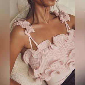 Free People - For the Frill of it body suit
